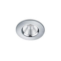 LED-STRAHLER - Chromfarben, Basics, Kunststoff/Metall (5,4/5,4/8,5cm) - Trio Leuchten