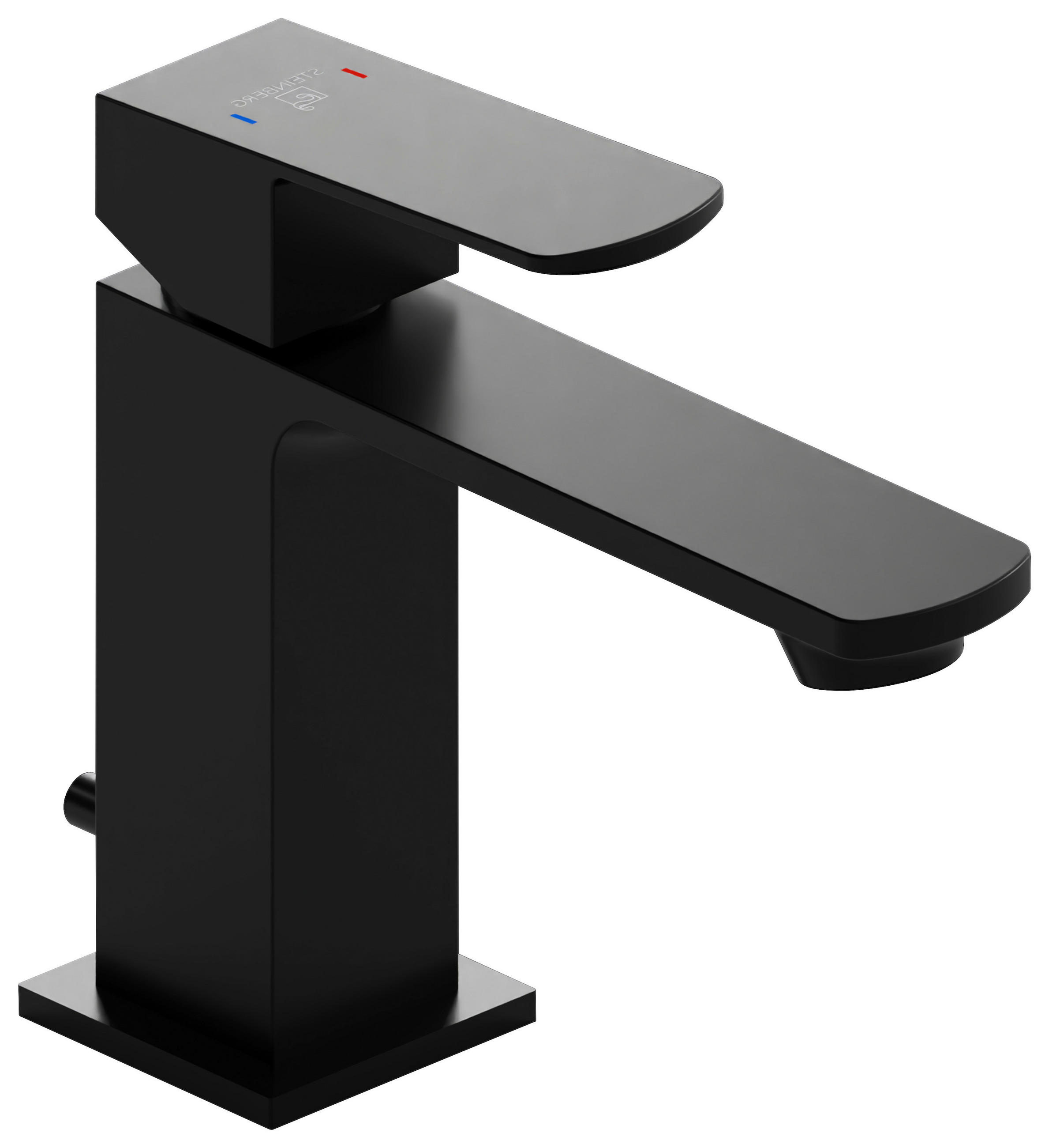 WASCHTISCHARMATUR 3,6/14,6/15,5 cm  - Schwarz, MODERN, Metall (3,6/14,6/15,5cm)