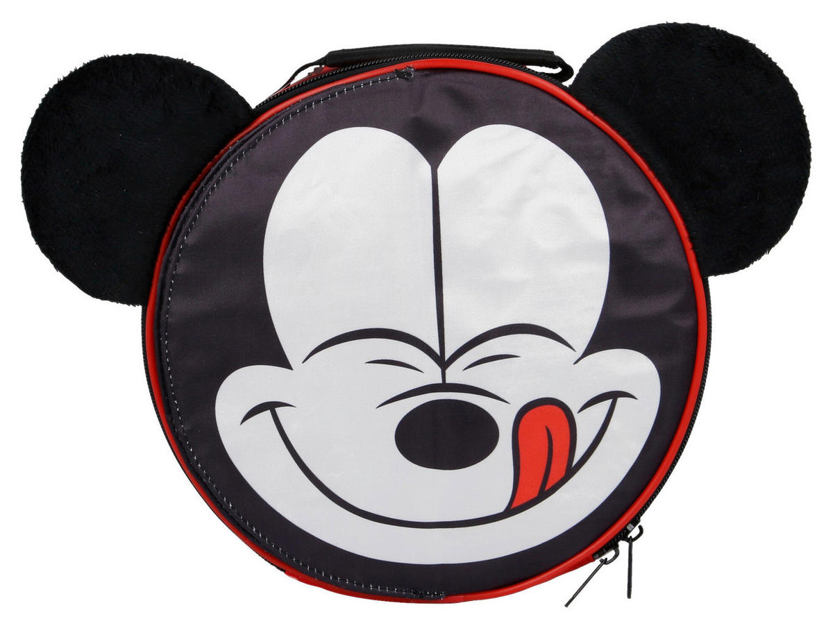 KINDERTASCHE Mickey Mouse  - Rot/Schwarz, Basics, Kunststoff (25/25/8cm) - Disney