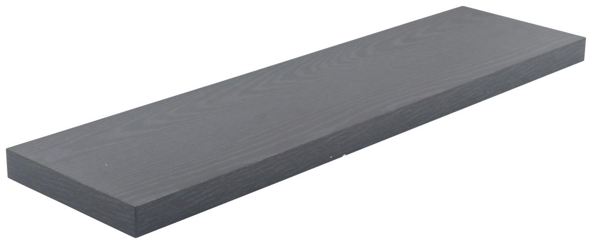 WANDBOARD Schwarz  - Schwarz, Basics, Holzwerkstoff (90/3,8/23,5cm) - Boxxx
