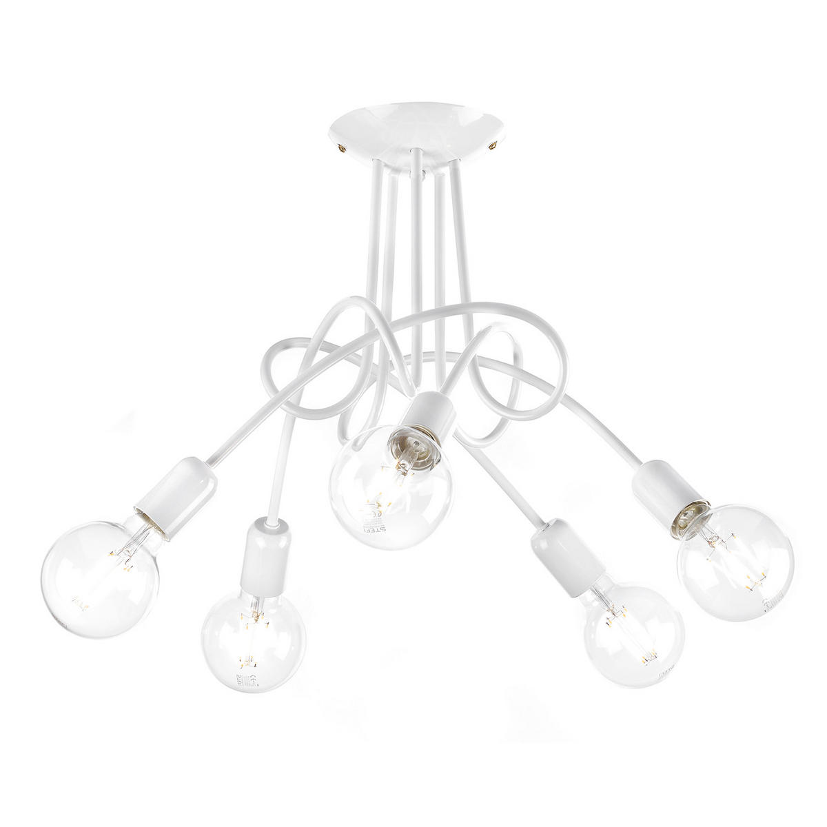 DECKENLEUCHTE 65/65/50 cm  - Weiß, Basics, Metall (65/65/50cm)