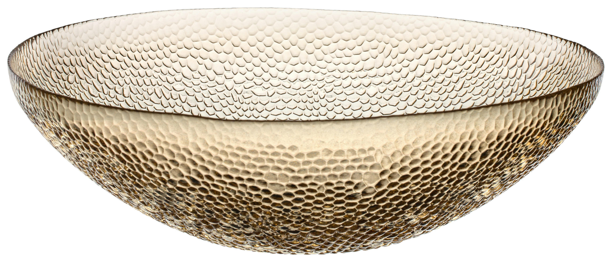 DEKOSCHALE - Hellbraun, Basics, Glas (32/10/32cm) - Leonardo