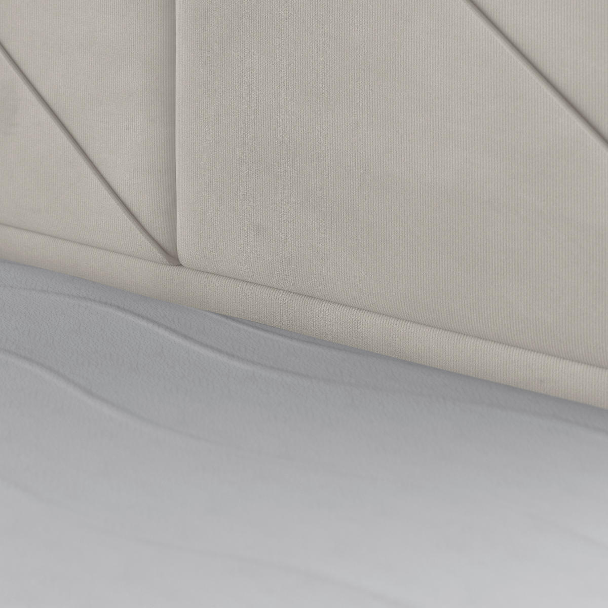 BOXSPRINGOVÁ POSTEĽ, 180/200 cm, krémová - čierna/krémová, Modern, kov/kompozitné drevo (180/200cm) - MID.YOU