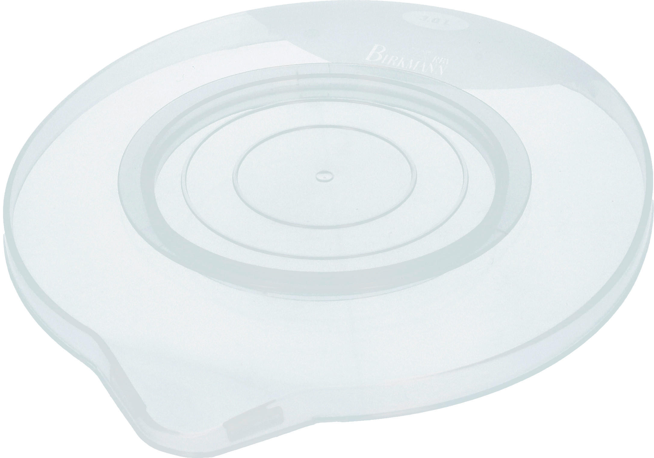DECKEL  - Transparent, Basics, Kunststoff (24,5/3/20,5cm) - Birkmann