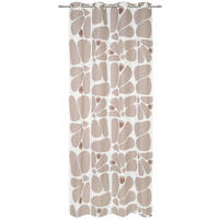 ÖSENSCHAL MIKKA blickdicht 140/245 cm   - Taupe, Design, Textil (140/245cm) - Esposa