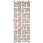 ÖSENVORHANG blickdicht  - Taupe, Design, Textil (140/245cm) - Esposa
