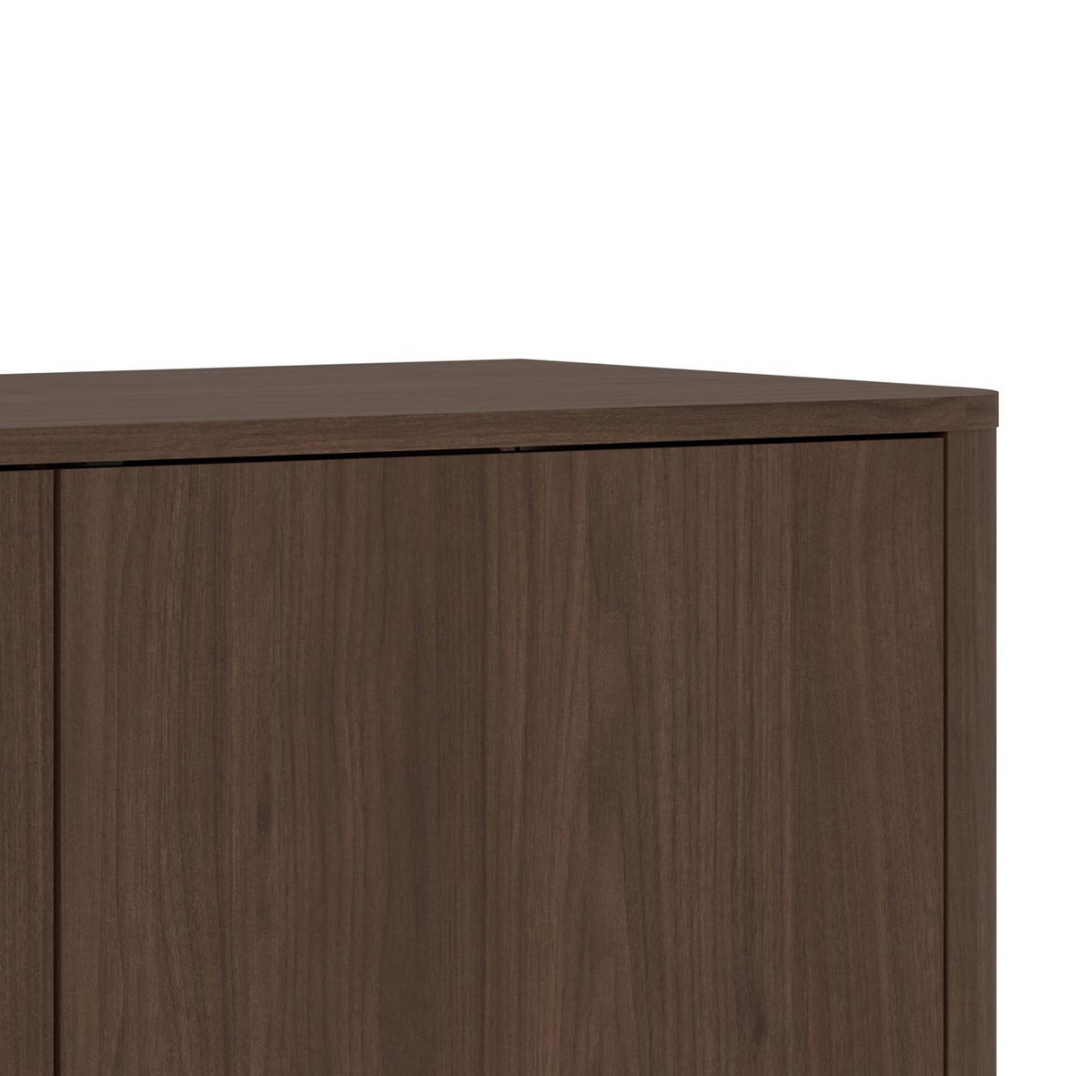KOMMODE , 164,4/101,2/40 cm,  - Walnussfarben, Design, Holzwerkstoff (164,4/101,2/40cm) - Livetastic