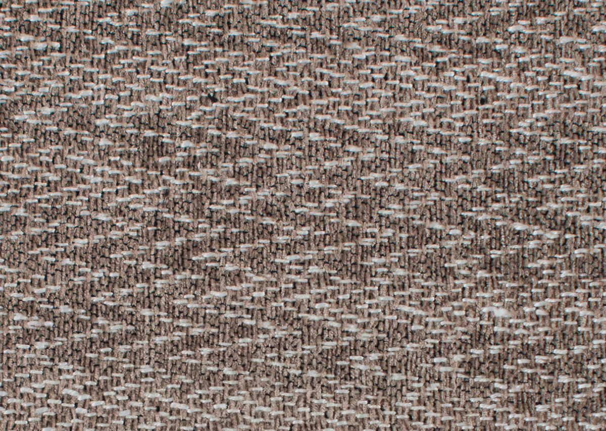 RELAXSESSEL in Textil Graubraun  - Edelstahlfarben/Graubraun, Design, Textil/Metall (71/112/83cm) - Dieter Knoll