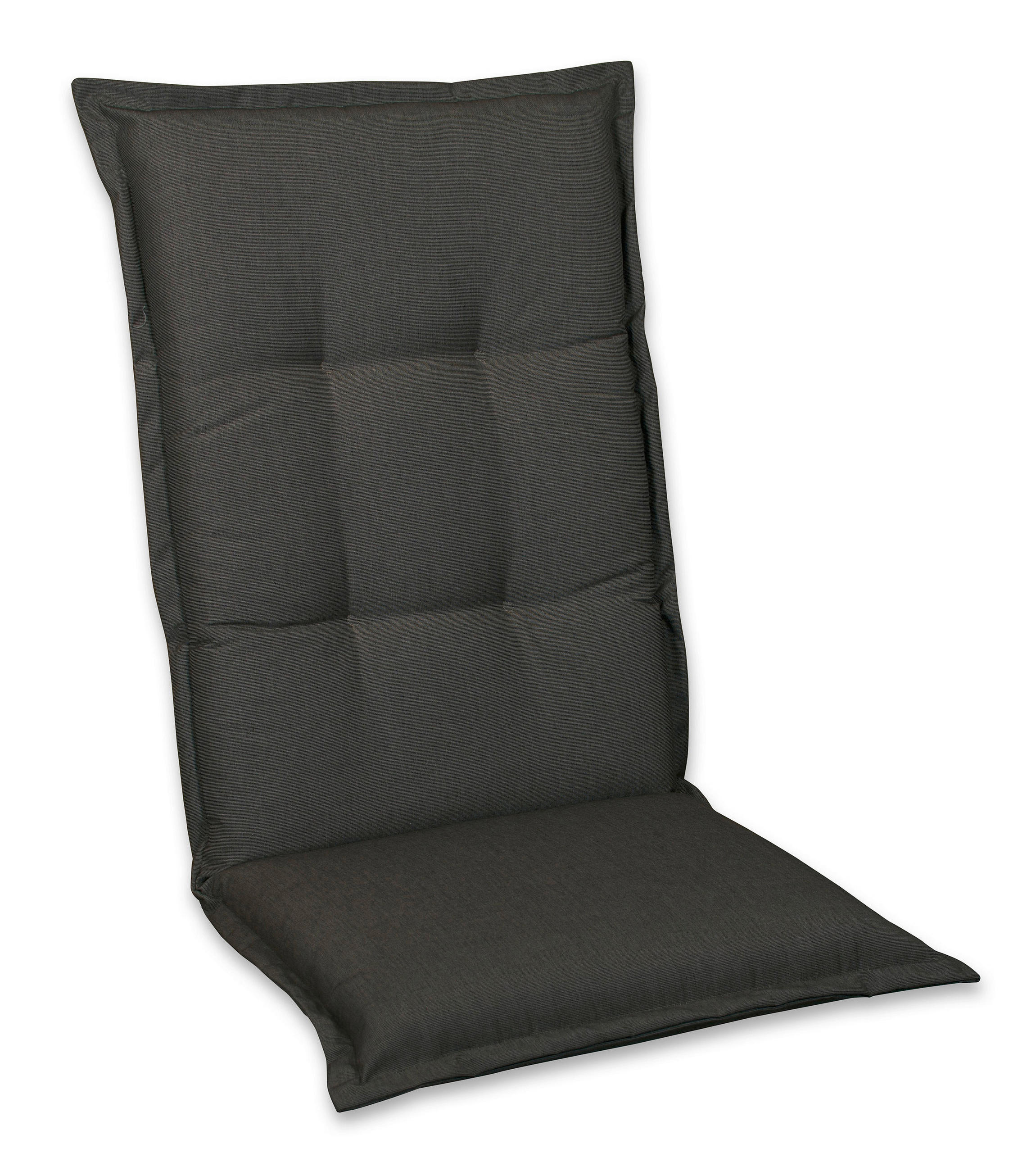 SESSELAUFLAGE in Anthrazit Uni  - Anthrazit, Basics, Textil (50/9/120cm)