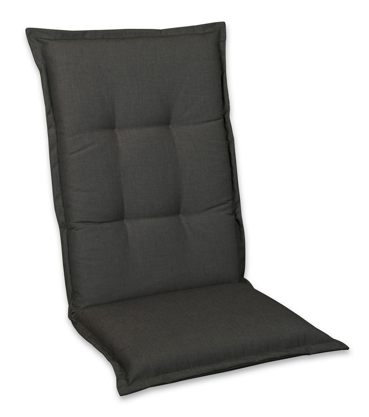 SESSELAUFLAGE in Anthrazit Uni  - Anthrazit, Basics, Textil (50/9/120cm)