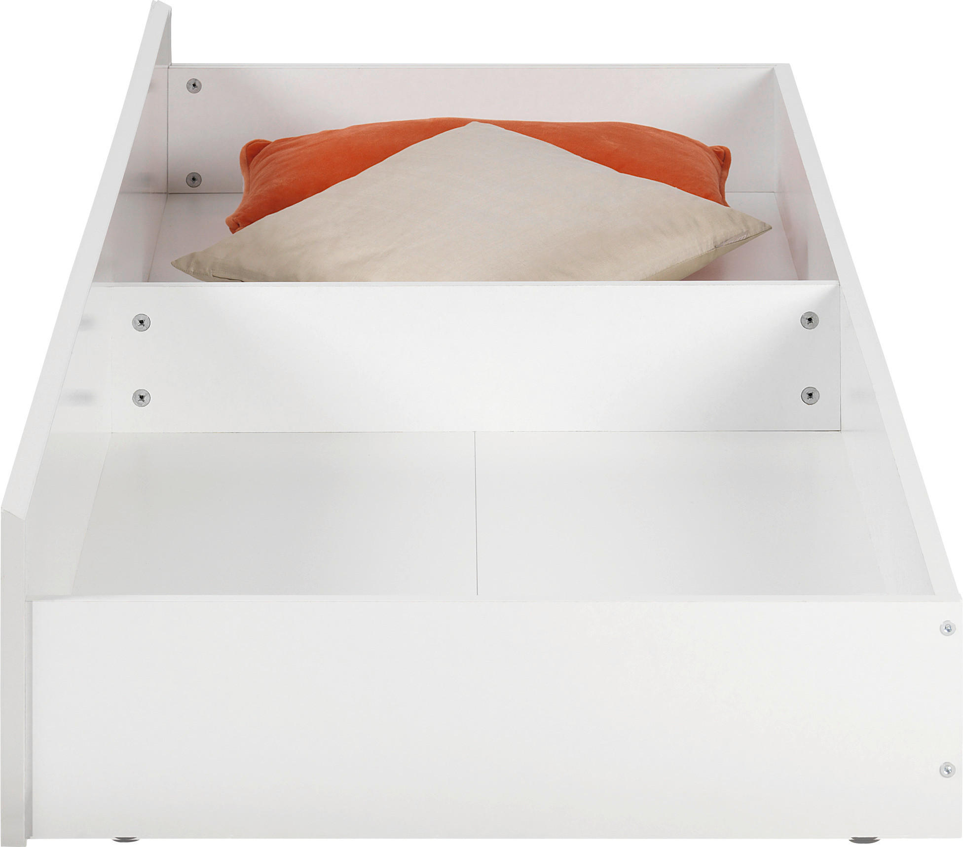 ÚLOŽNÝ PRIESTOR POD POSTEĽ, 199/23/64 cm, - biela, Konventionell, kompozitné drevo/plast (199/23/64cm) - Carryhome