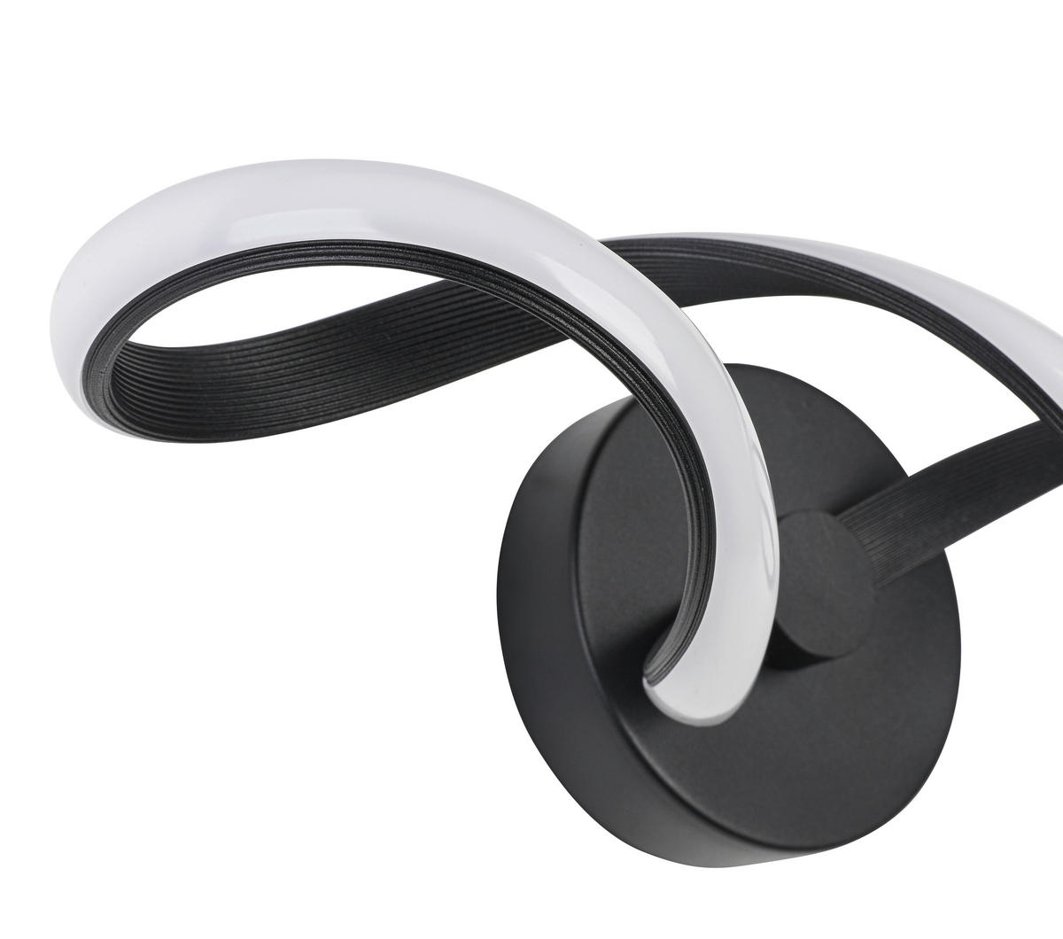 DECKENLEUCHTE 12/40/17,5 cm   - Schwarz, Trend, Kunststoff/Metall (12/40/17,5cm) - Collet's Monde