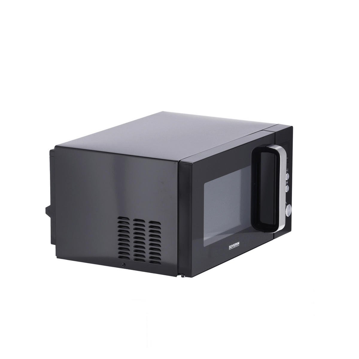 MIKROWELLE  - Schwarz, Basics, Metall (48,3/28,1/45cm) - Severin