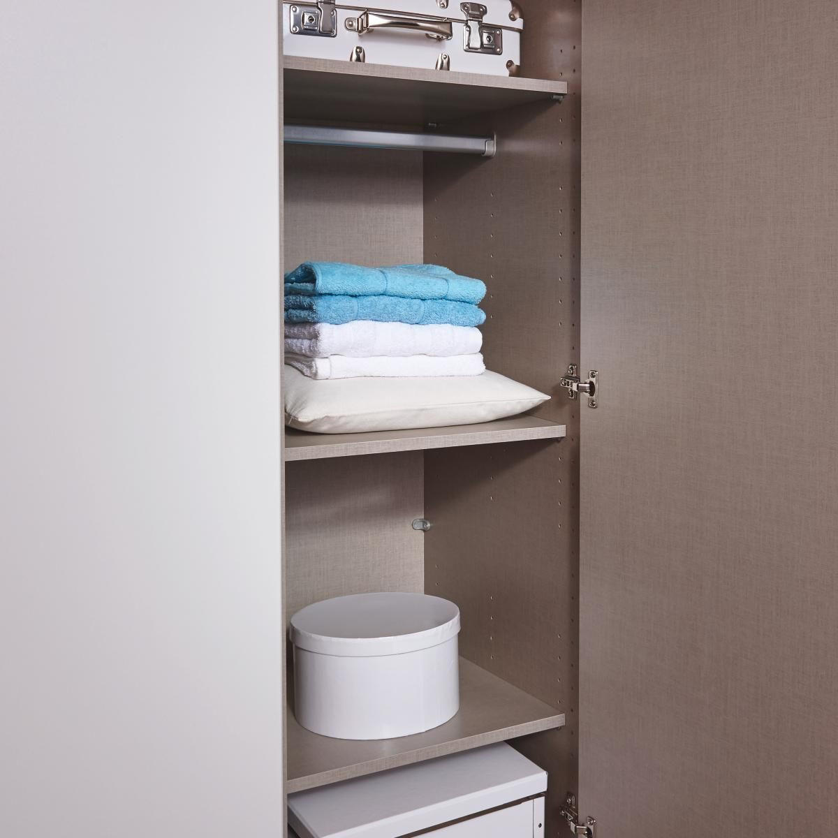 EINLEGEBODENSET 43/1,6/45 cm  - Grau, Basics, Holzwerkstoff (43/1,6/45cm) - Carryhome