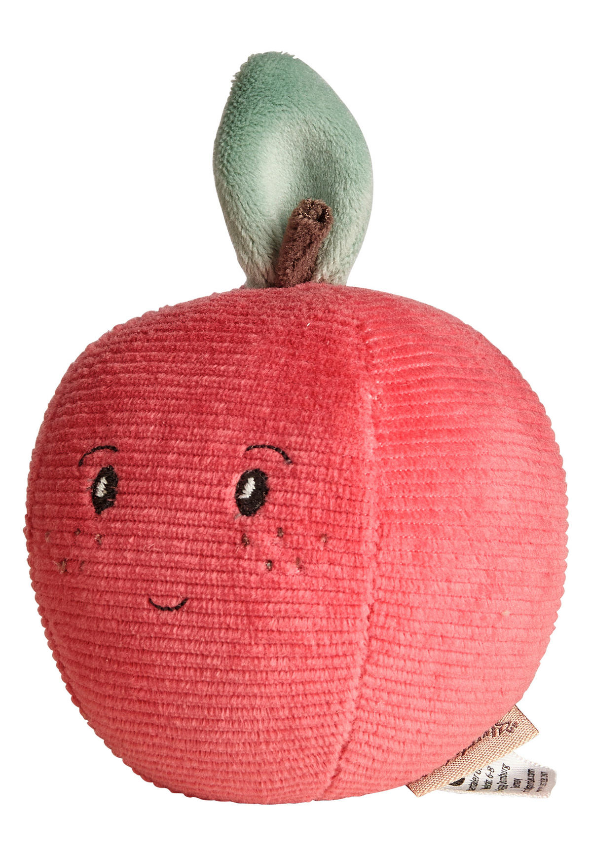 KUSCHELTIER Früchte 9/9/9 cm  - Hellrot, Basics, Textil (9/9/9cm) - Sterntaler