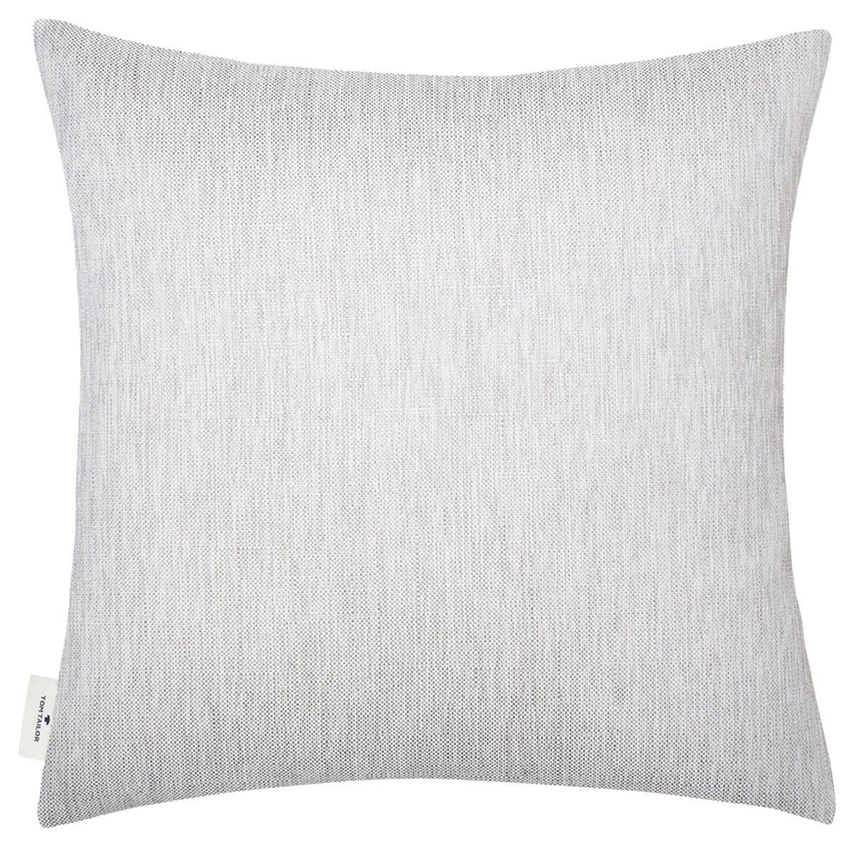 KUDDFODRAL Fresh 50/50 cm  - ljusgrå/grå, Klassisk, textil (50/50cm) - Tom Tailor