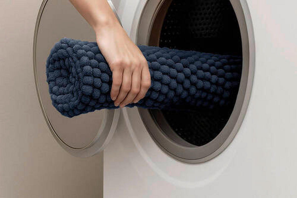 BIDET-VORLEGER Anthrazit 50/60 cm  - Anthrazit, Basics, Kunststoff/Textil (50/60cm) - Esposa