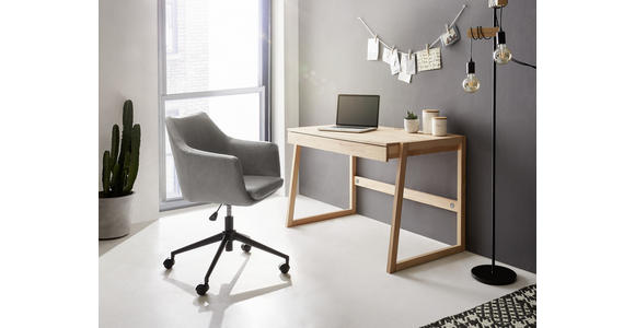 SCHREIBTISCH 120/65/75 cm in Kernbuche - Kernbuche, Natur, Holz (120/65/75cm) - Linea Natura