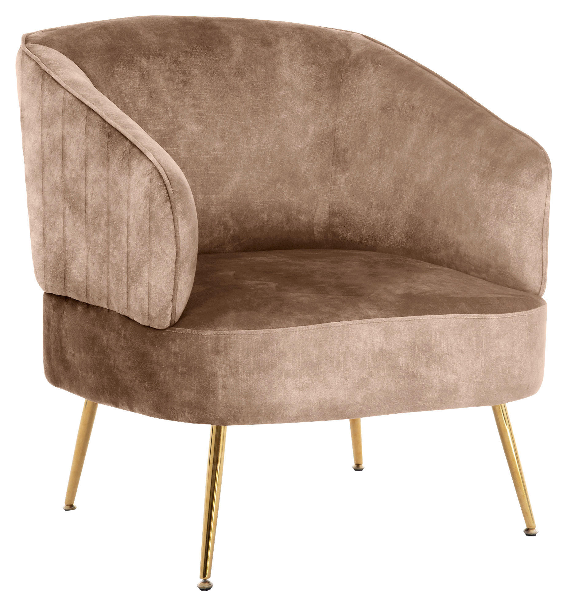 Fotoliu din textil, taupe