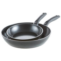 PANNSET 2 delar 24+28 cm  - svart, Basics, metall/plast (24+28cm) - Homeware Profession.