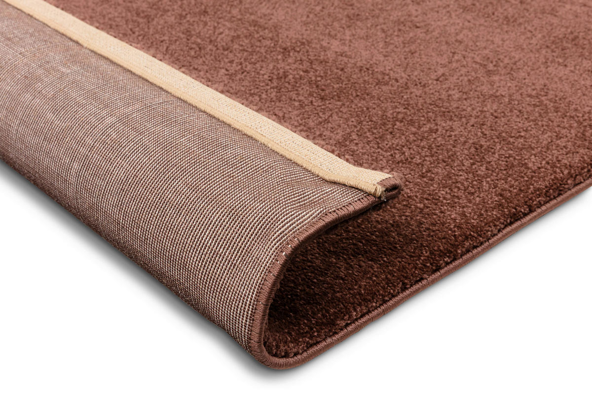 WEBTEPPICH 80/150 cm Pure Braun rechteckig  - Braun, Basics, Textil (80/150cm) - Schöner Wohnen