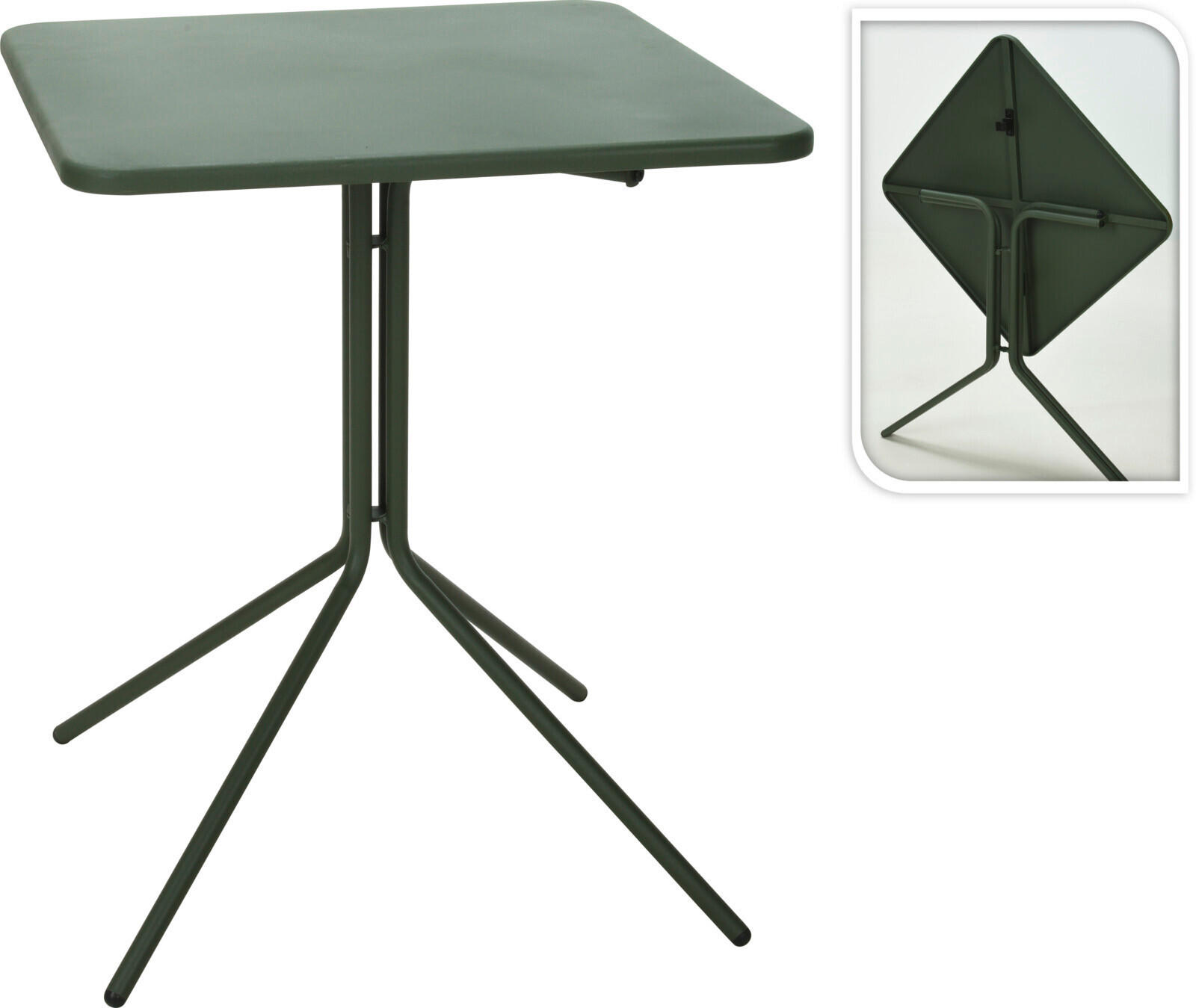 Gartentisch Klappbar Metall L 58 cm