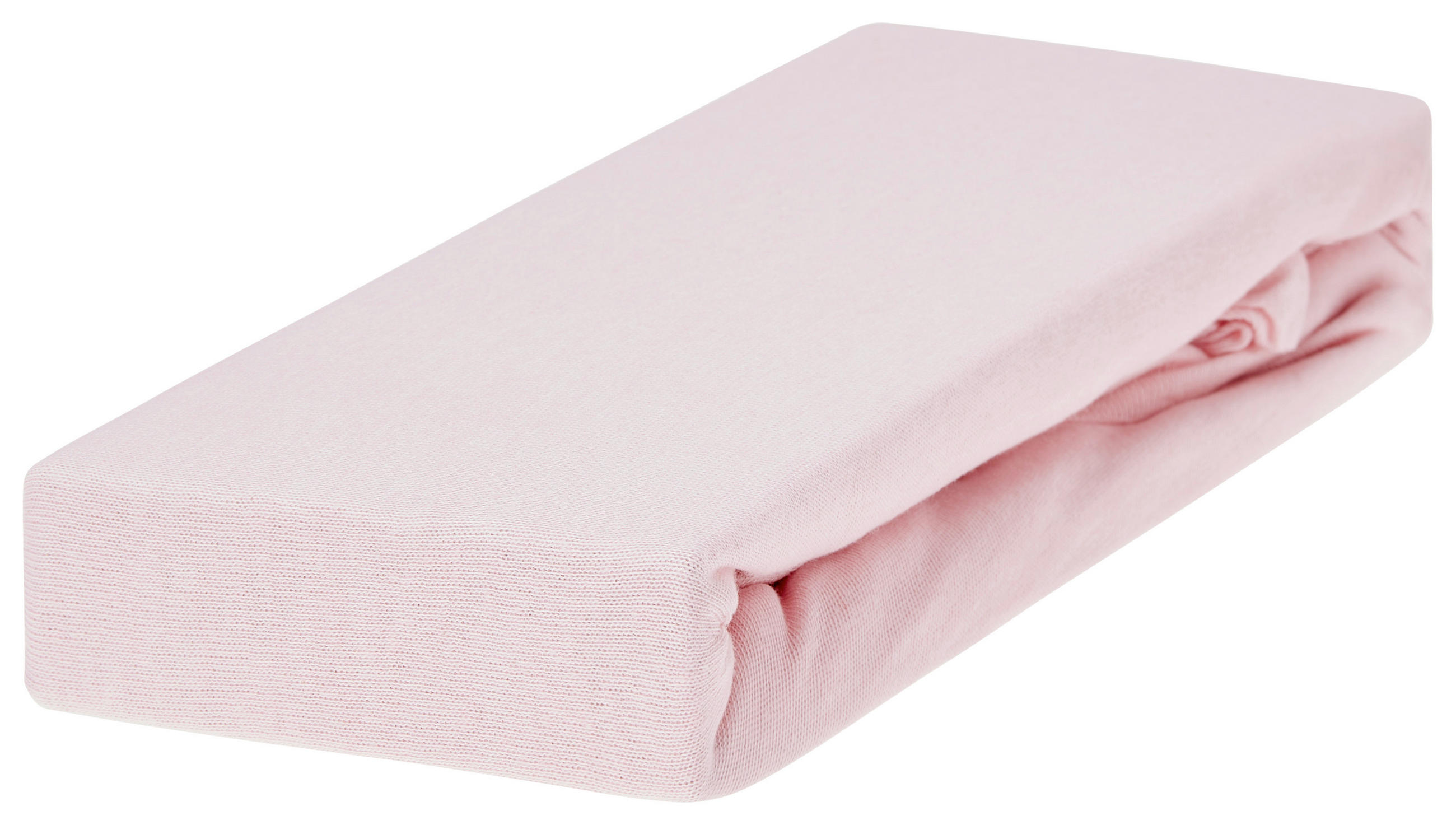 Spannleintuch Nathalie Rosa 90x200 Cm Baumwolle