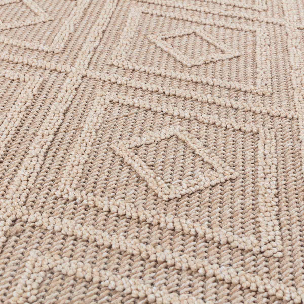 UTOMHUSMATTA 160/230 cm Patara  - beige, Design, textil (160/230cm) - Novel