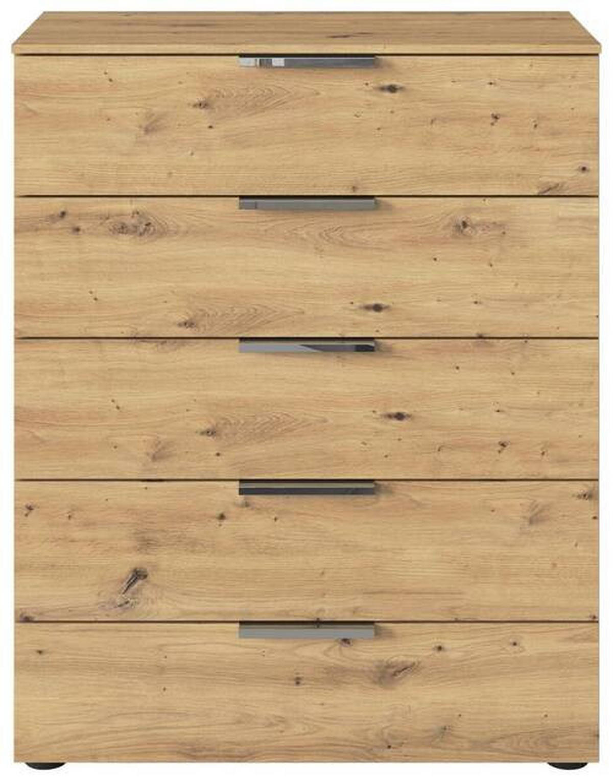 KOMÓD 80/100/42 cm  - króm/fekete, Modern, műanyag/faalapú anyag (80/100/42cm) - Rauch Möbel