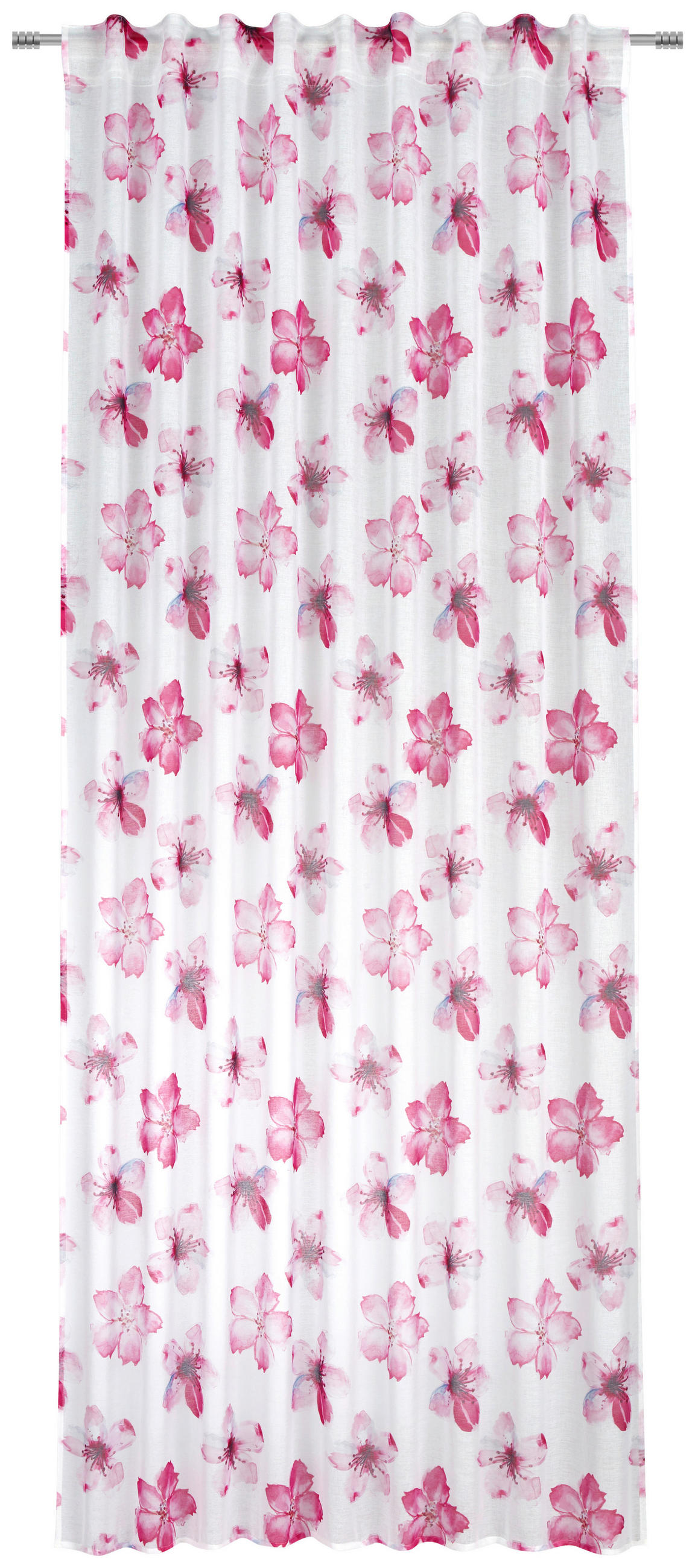 KONČANA ZAVESA  pol prosojno  135/245 cm   - večbarvno, Design, tekstil (135/245cm) - Esposa