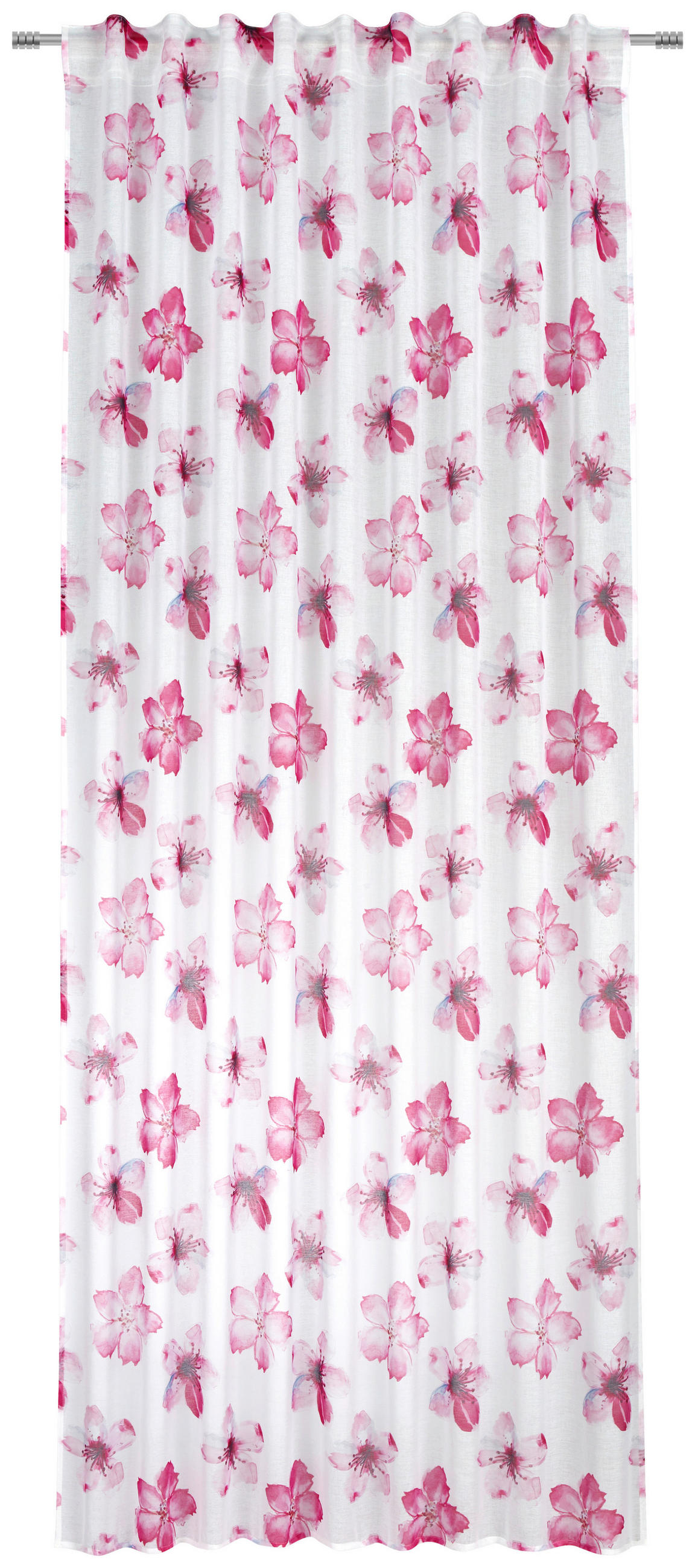 KONČANA ZAVESA  pol prosojno  135/245 cm   - večbarvno, Design, tekstil (135/245cm) - Esposa
