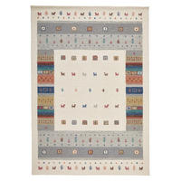 TUFTTEPPICH 160/230 cm Edition Alkatif Nomad Multicolor, Weiß  - Multicolor/Weiß, Basics, Textil (160/230cm) - Novel