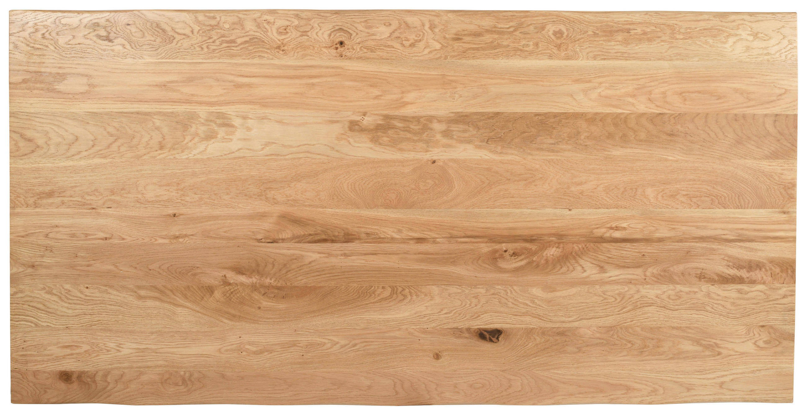 TISCHPLATTE Eiche Eichefarben  - Eichefarben, Design, Holz (180/90/5cm) - Landscape
