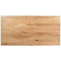 TISCHPLATTE Eiche Eichefarben  - Eichefarben, Design, Holz (180/90/5cm) - Landscape