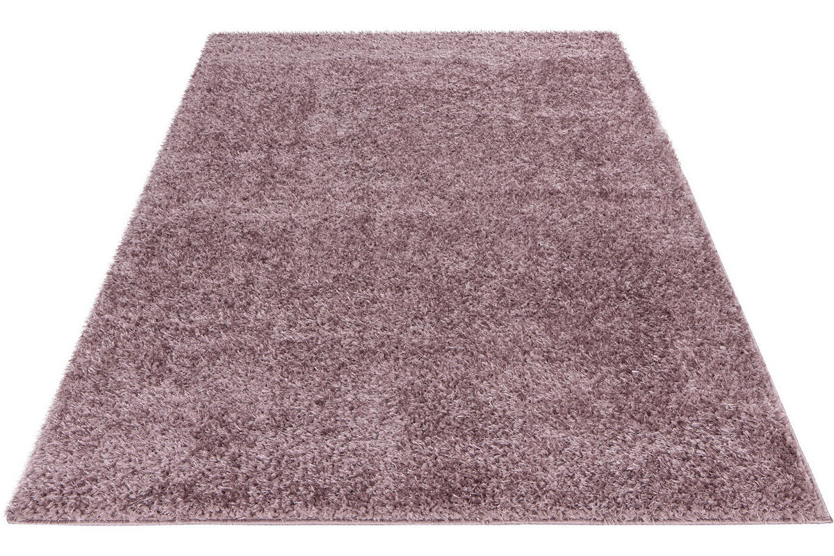 HOCHFLORTEPPICH 80/150 cm My Emilia  - Lila, Konventionell, Textil (80/150cm) - Novel