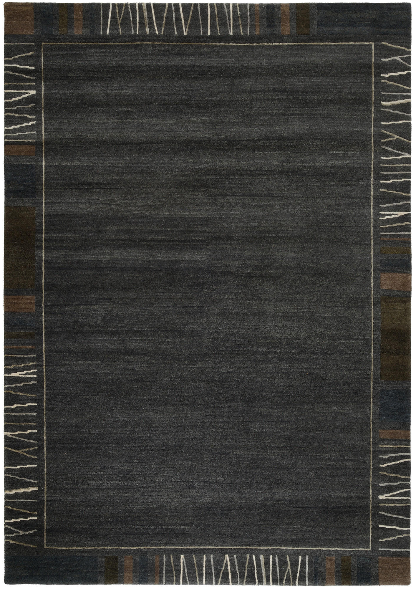 WOLLTEPPICH 200/250 cm  - Grau, Basics, Textil (200/250cm) - Novel