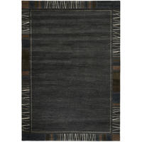 WOLLTEPPICH 200/250 cm Grau, Schwarz  - Schwarz/Grau, Basics, Textil (200/250cm) - Novel