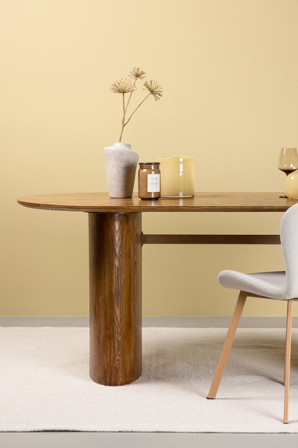 MATBORD i trä, trämaterial 180/90/75 cm   - naturfärgad, Design, trämaterial/trä (180/90/75cm) - Niels Andersson