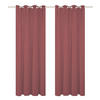 ÖSENSCHAL halbtransparent 140/160 cm   - Beere, Basics, Textil (140/160cm)