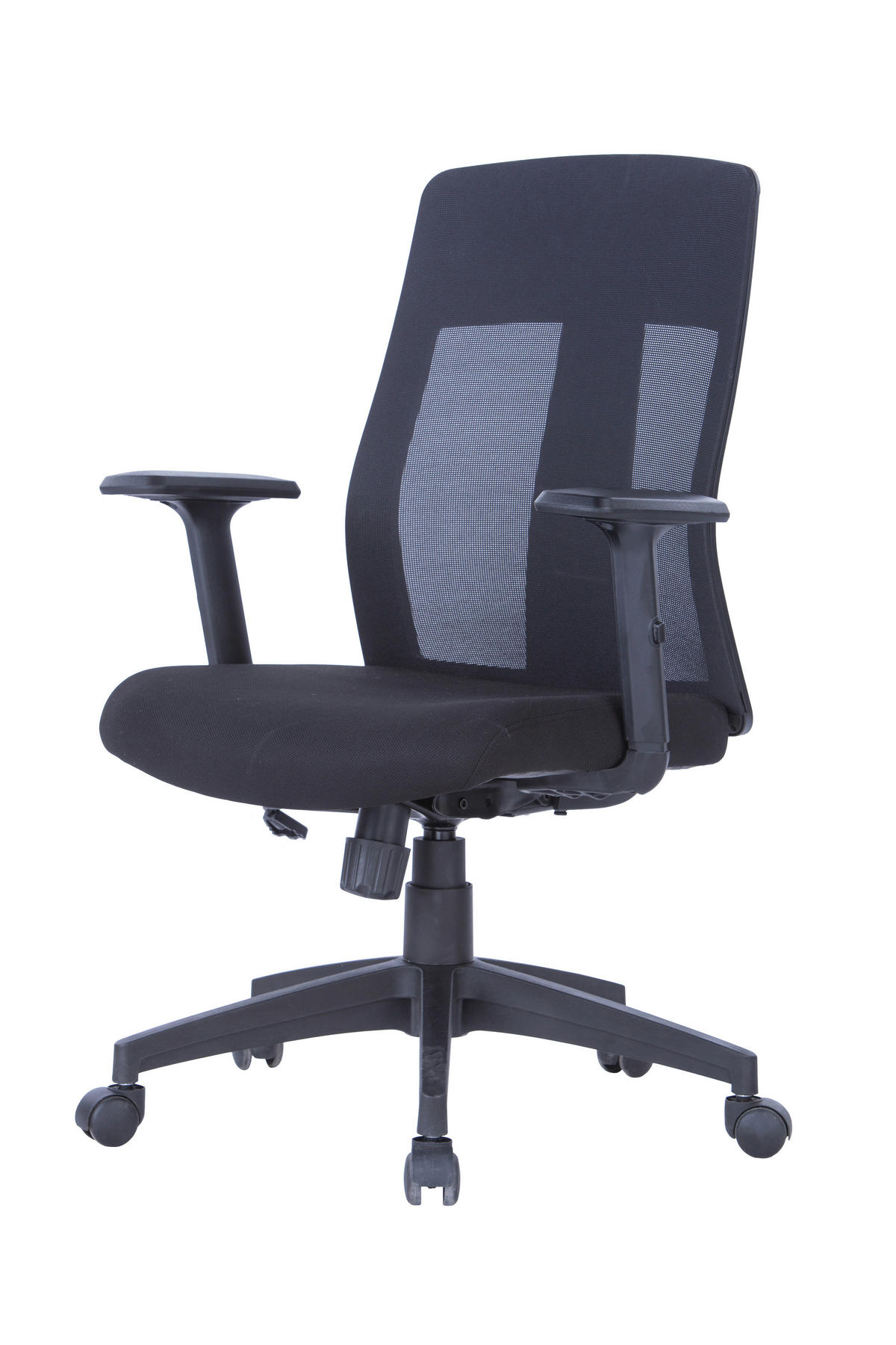 DREHSTUHL  in Schwarz  - Schwarz, Design, Kunststoff/Textil (64/106/61cm) - MID.YOU