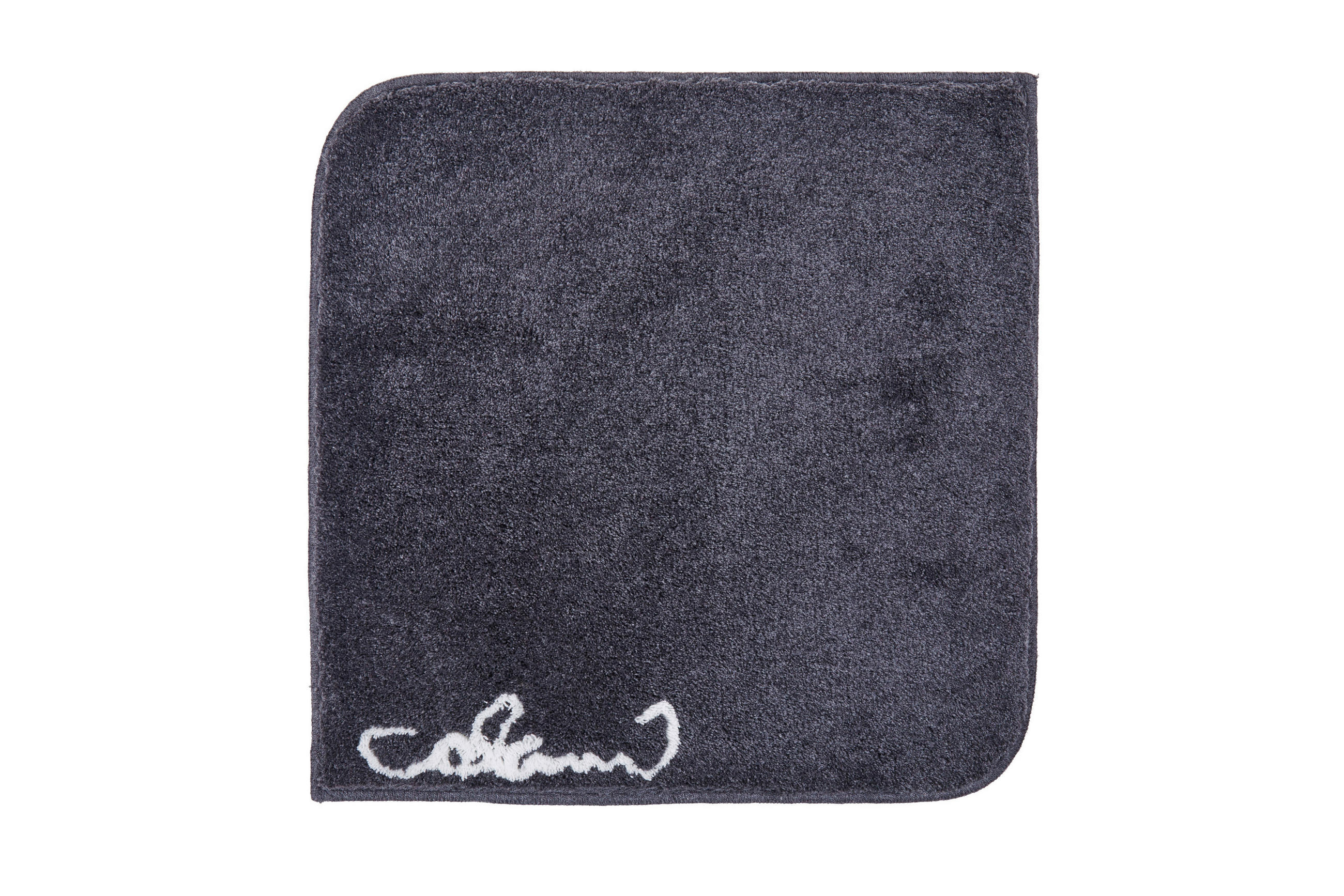 PREDLOŽKA PRED BIDET, 60/60 cm - antracitová, Basics, textil/plast (60/60cm) - Grund