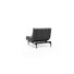 SESSEL Schwarz - Ulmefarben/Dunkelbraun, Design, Holz/Textil (90/79/115cm) - Innovation