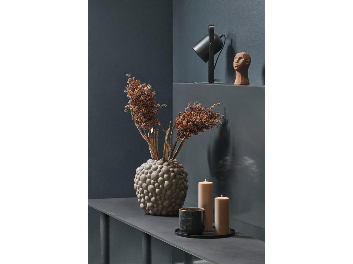 TISCHLEUCHTE 15/11/29 cm   - Schwarz, Trend, Metall (15/11/29cm) - Villa Collection