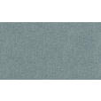 ECKSOFA in Chenille Blau  - Blau/Schwarz, Design, Textil/Metall (334/168cm) - Dieter Knoll
