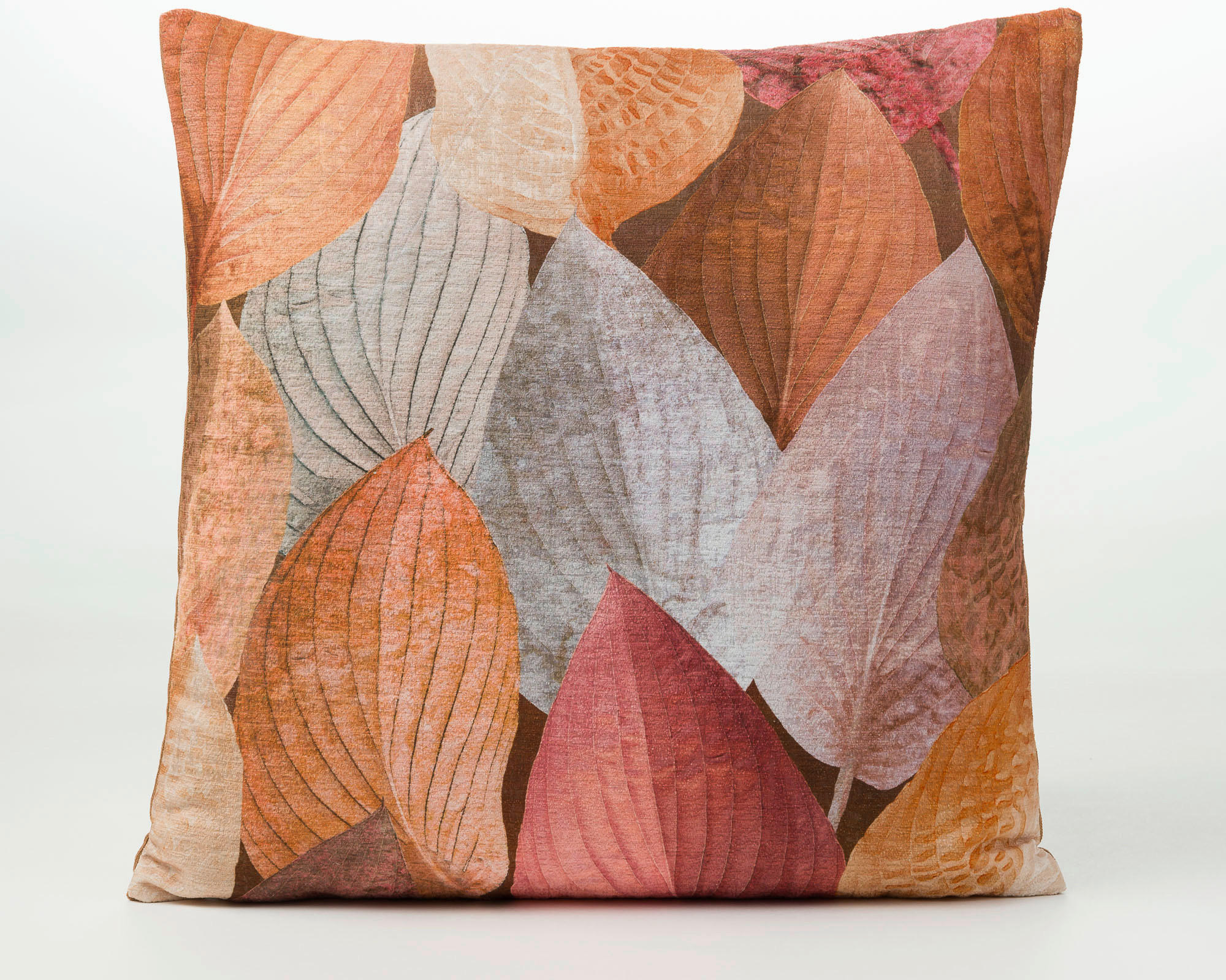 DEKORAČNÍ POLŠTÁŘ 45/45 cm - tmavě oranžová, Basics, textil (45/45cm) - Novel