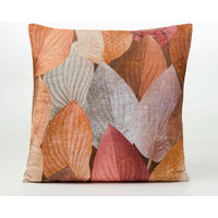 DEKORAČNÍ POLŠTÁŘ 45/45 cm - tmavě oranžová, Basics, textil (45/45cm) - Novel