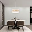 HÄNGELEUCHTE 45/120 cm  - Creme, MODERN, Holz/Kunststoff (45/120cm) - Novel