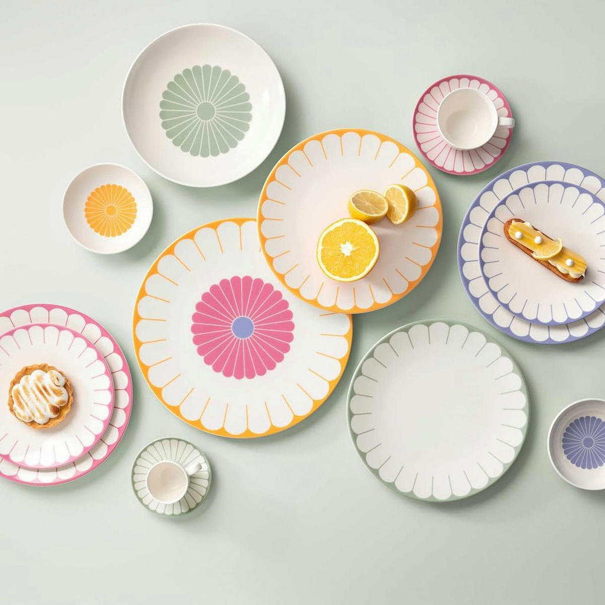 SPEISETELLER Weiß, Magenta 26,5/2,5 cm Fleur cassis  - Magenta/Weiß, MODERN, Keramik (26,5/2,5cm) - Villeroy & Boch