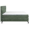 BOXSPRINGBETT 180/200 cm in Mintgrün - Schwarz/Mintgrün, Design, Textil/Metall (180/200cm) - Esposa