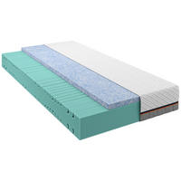 KALTSCHAUMMATRATZE 160/200 cm Höhe ca. 22 cm  - Basics, Textil (160/200cm) - Novel